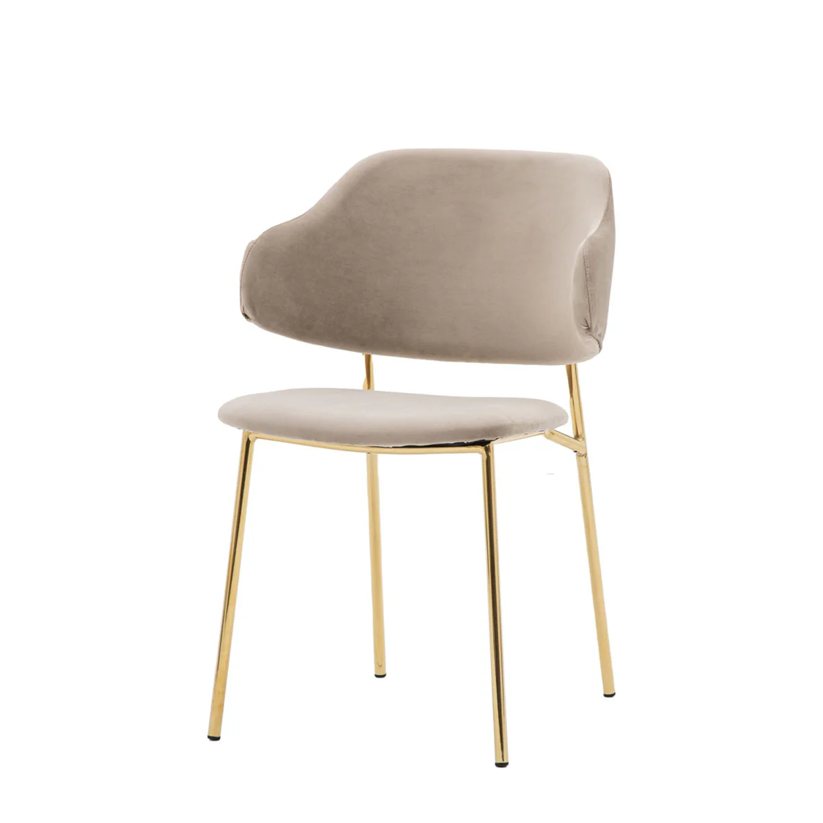Gallery Direct Whitehall Dining Chair Taupe (2pk) - Image 2