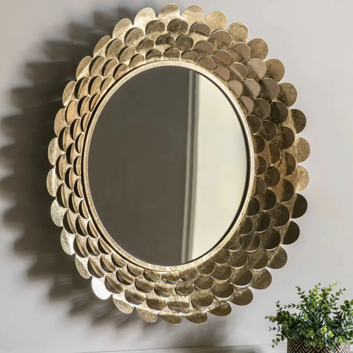 Gallery Direct Windsor Round Mirror 910mm - Image 7