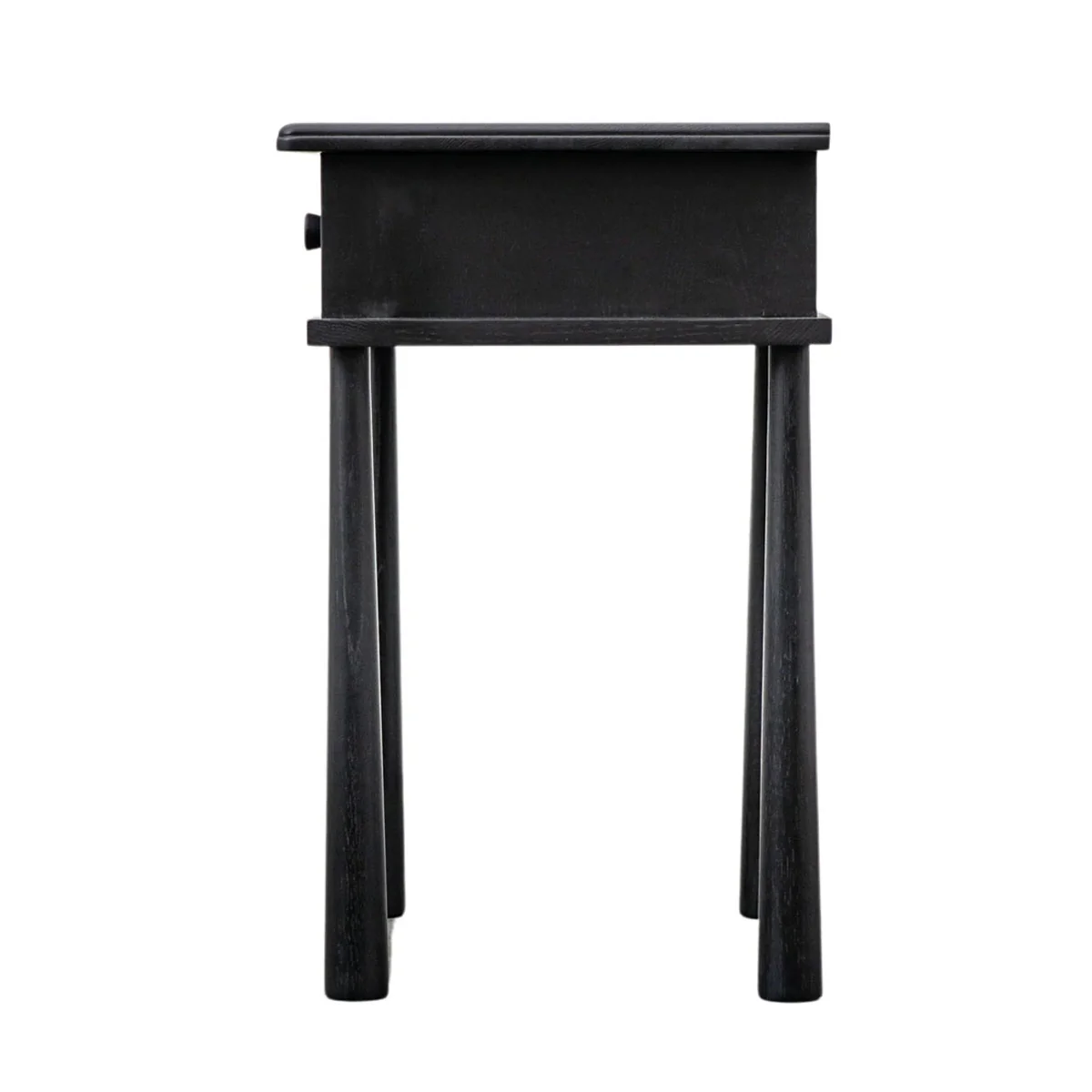 Gallery Direct Wycombe 1 Drawer Bedside Black 500x400x635mm - Image 4