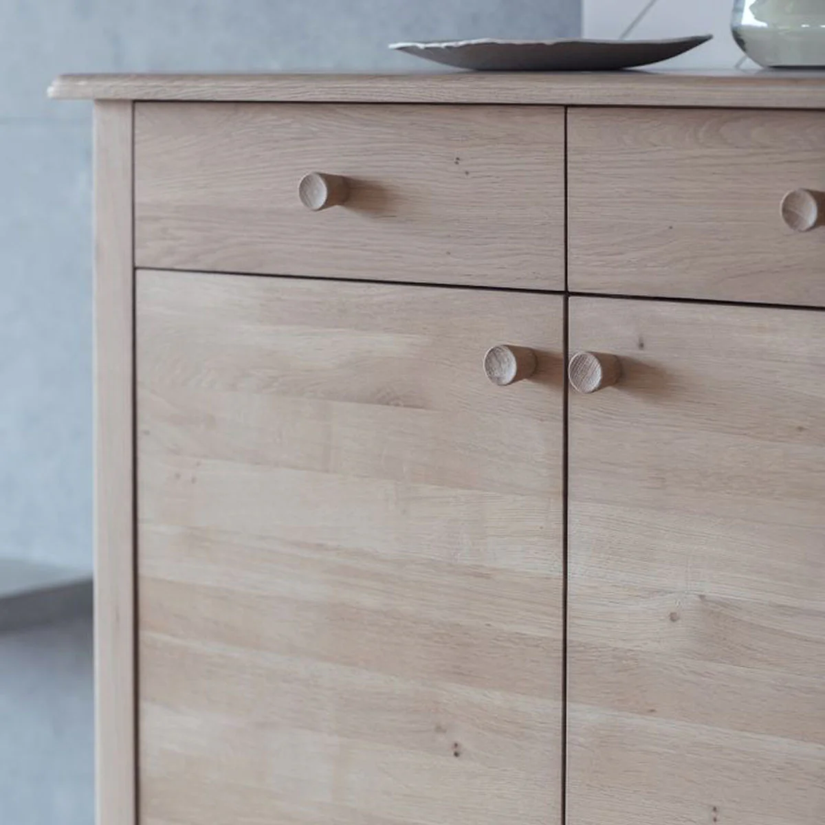 Gallery Direct Wycombe 3 Door 3 Drawer Sideboard 1400x475x850mm - Image 2