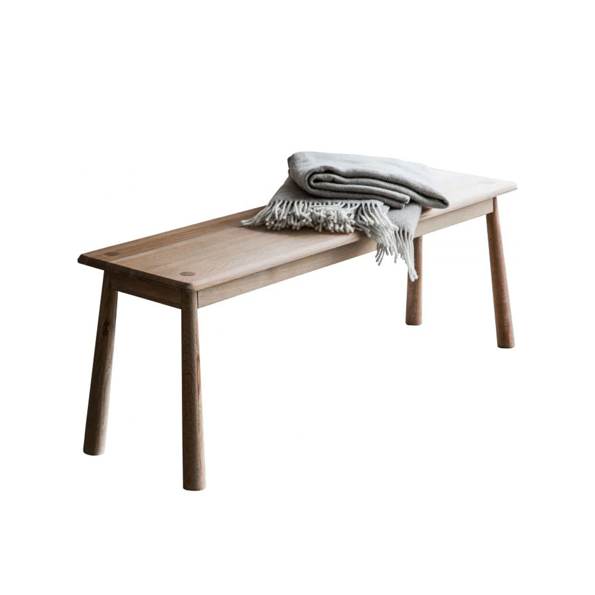 Gallery Direct Wycombe Dining Bench 1300x360x460mm - Image 2