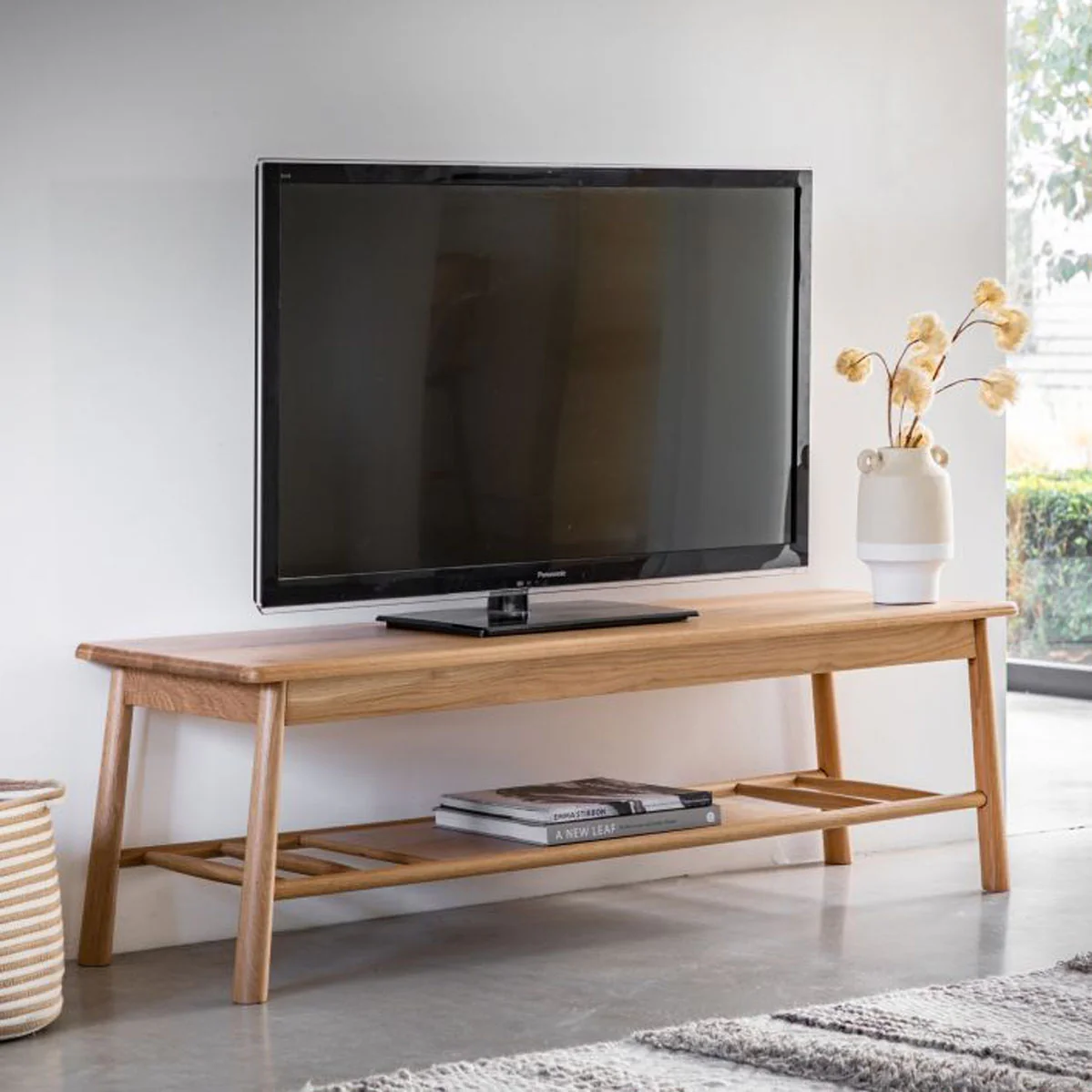 Gallery Direct Wycombe Media Unit 1400x420x425mm - Image 8