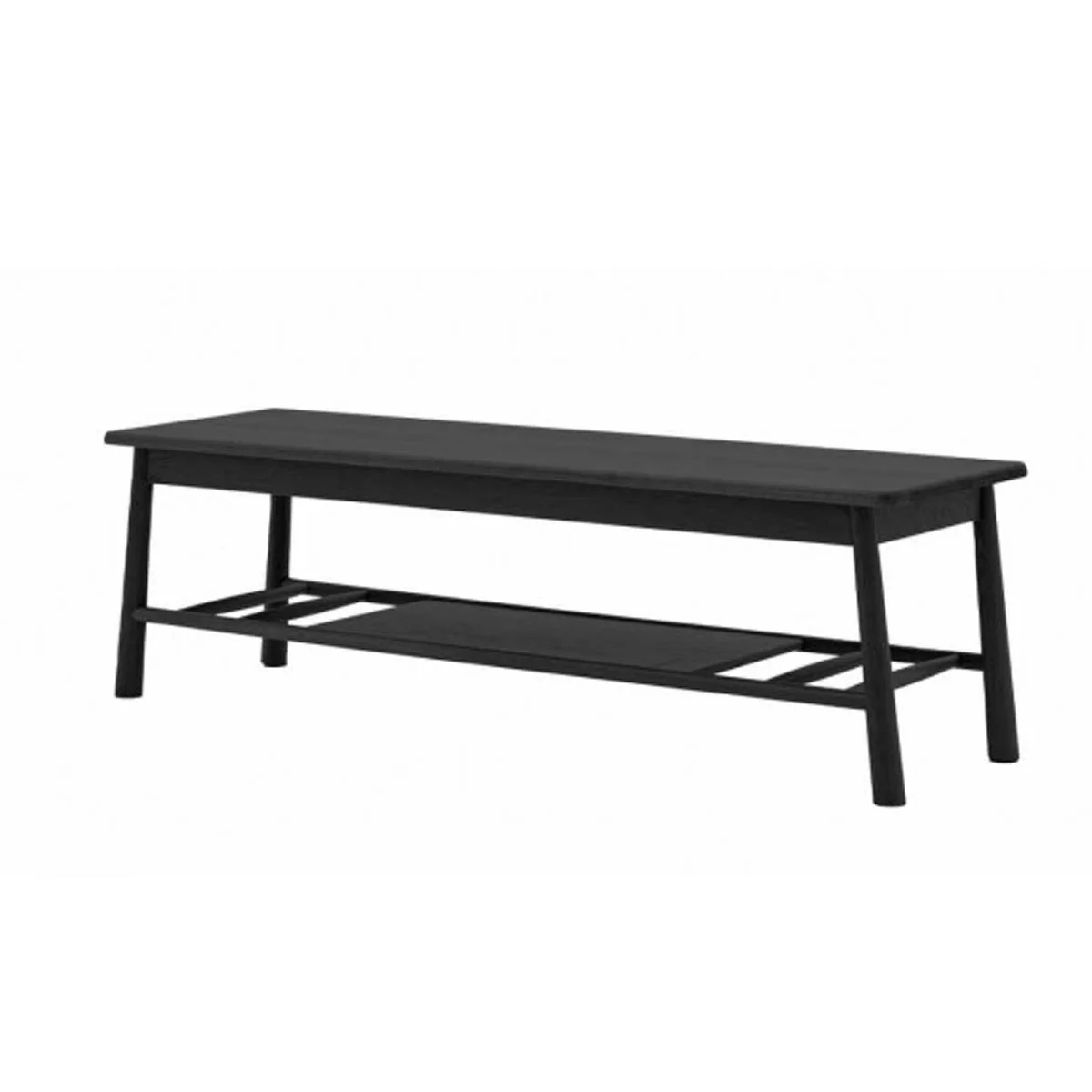 Gallery Direct Wycombe Media Unit Black 1400x420x425mm - Image 2