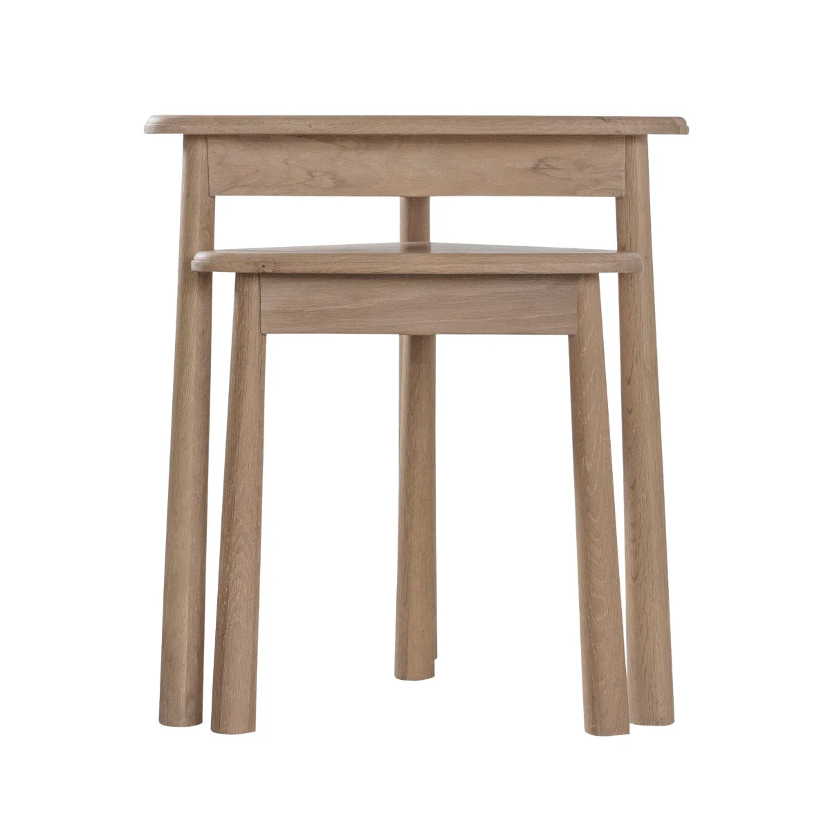 Gallery Direct Wycombe Nest of 2 Tables 500x500x590mm