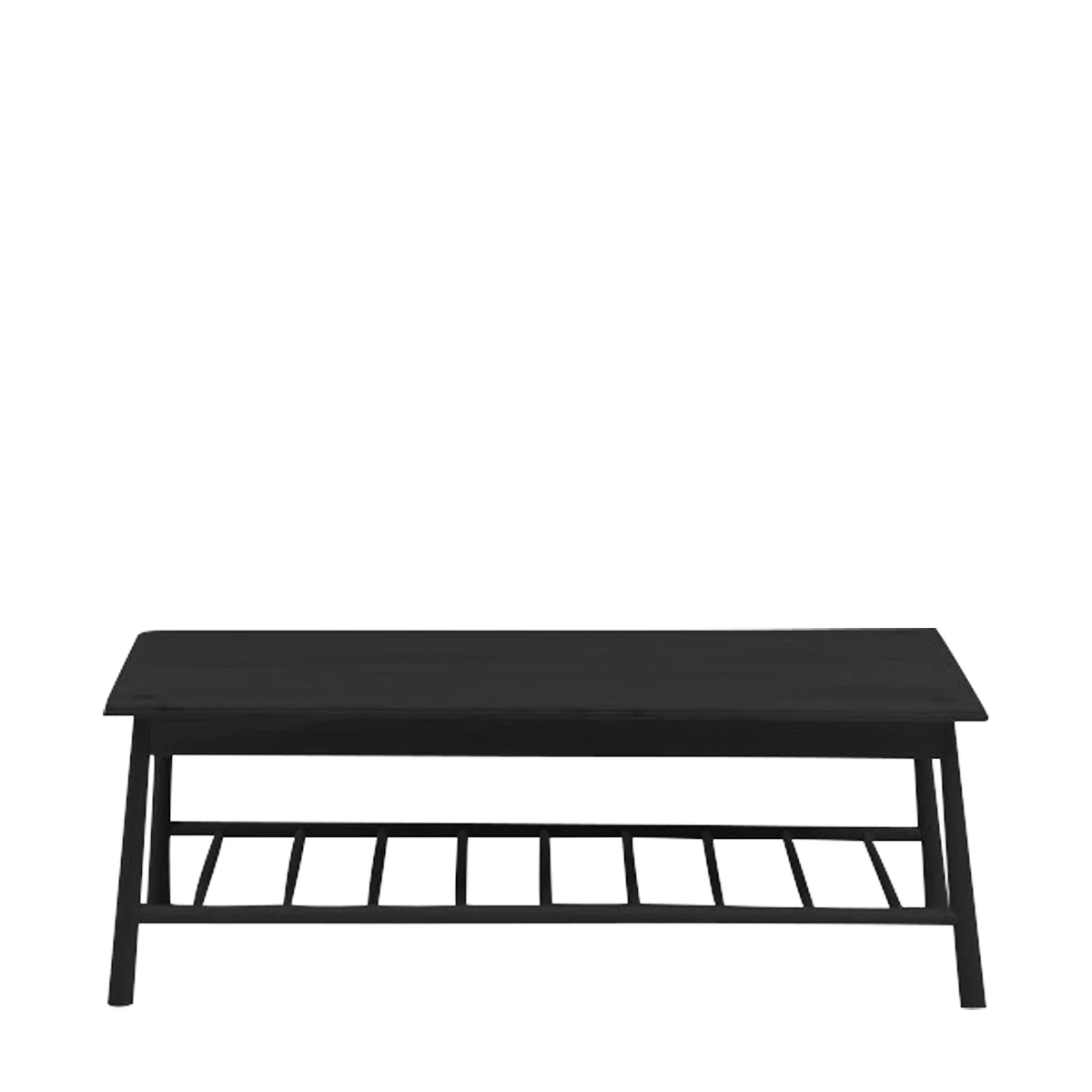 Gallery Direct Wycombe Rect Coffee Table Black 1200x650x425mm