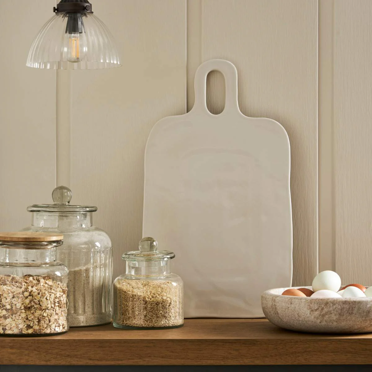 Garden Trading Alderley Rectangular Serving Board Chalk - Image 6
