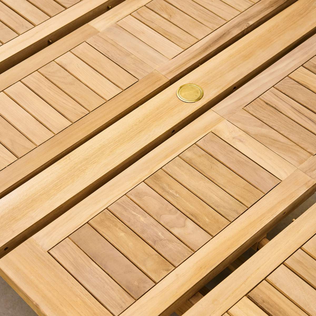 Garden Trading Avon Teak Oval Extending Dining Table 240-300cm - Image 8