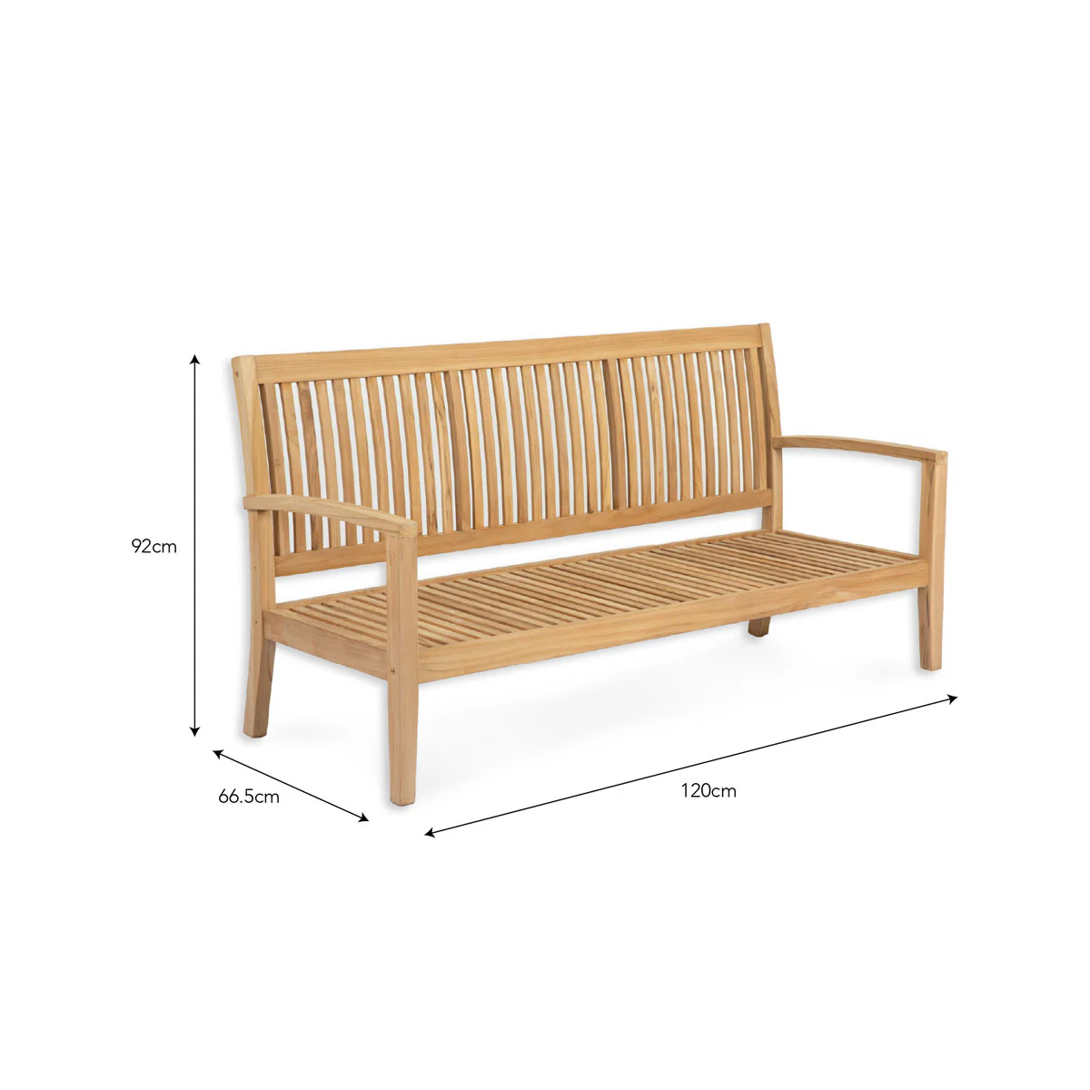Garden Trading Comfort Teak 4 Seater & Coffee Table Set - Image 2