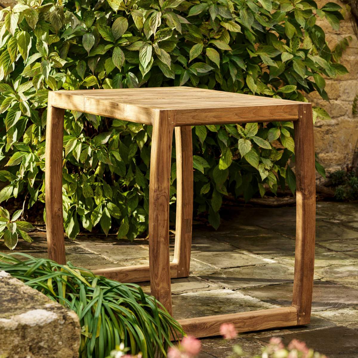 Garden Trading Dashwood Square Bar Table Natural - Image 9