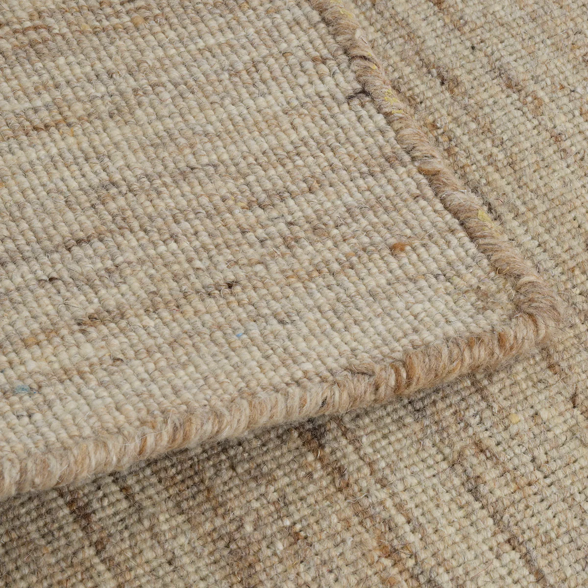 Garden Trading Fencott Rug - 120x180cm - Natural - Wool - Image 2