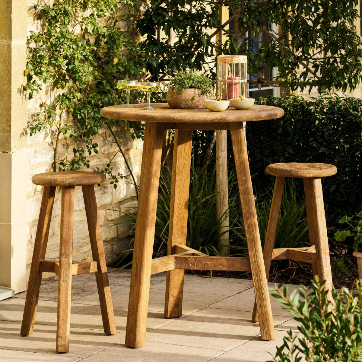 Garden Trading Hawthorne Bar Table Natural - Image 6