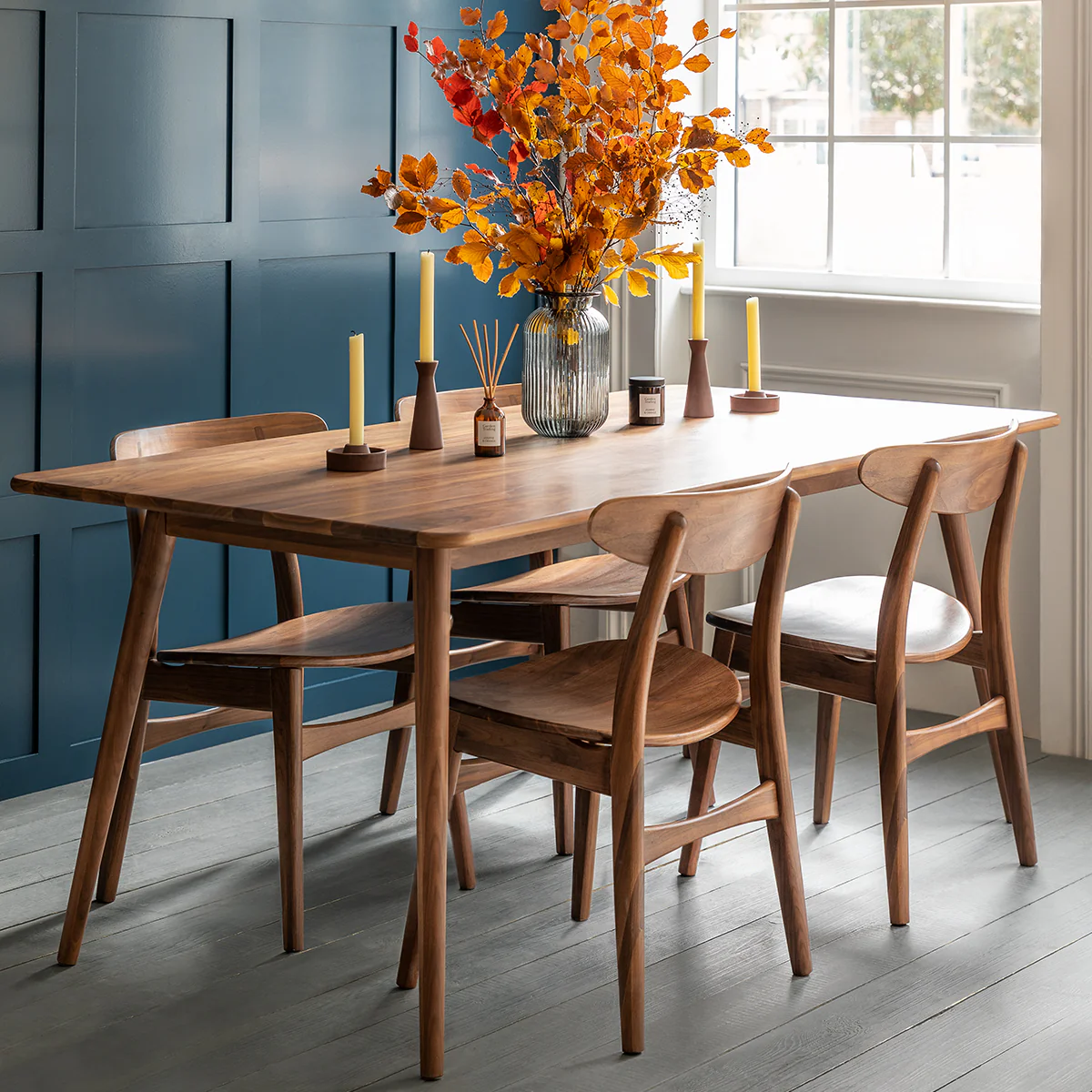 Garden Trading Kersoe Dining Table In Walnut - Image 2