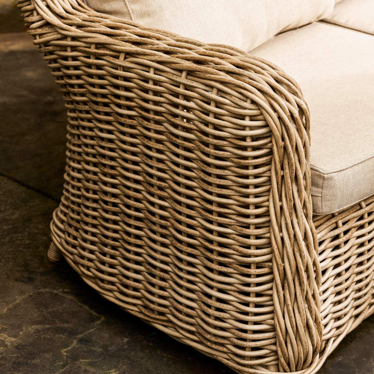 Garden Trading Lechlade 3 Seater Sofa Set Natural - Image 13
