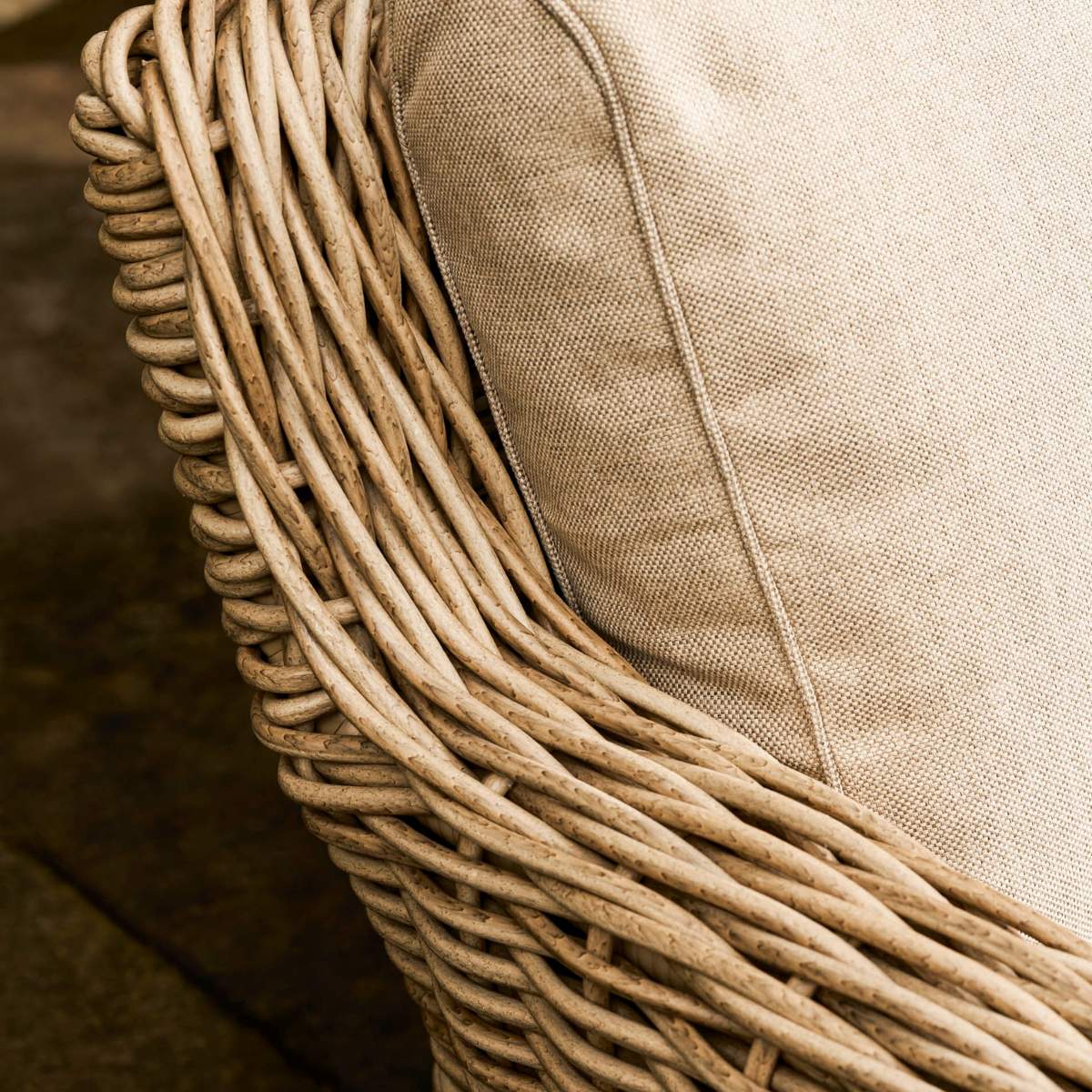 Garden Trading Lechlade 3 Seater Sofa Set Natural - Image 3