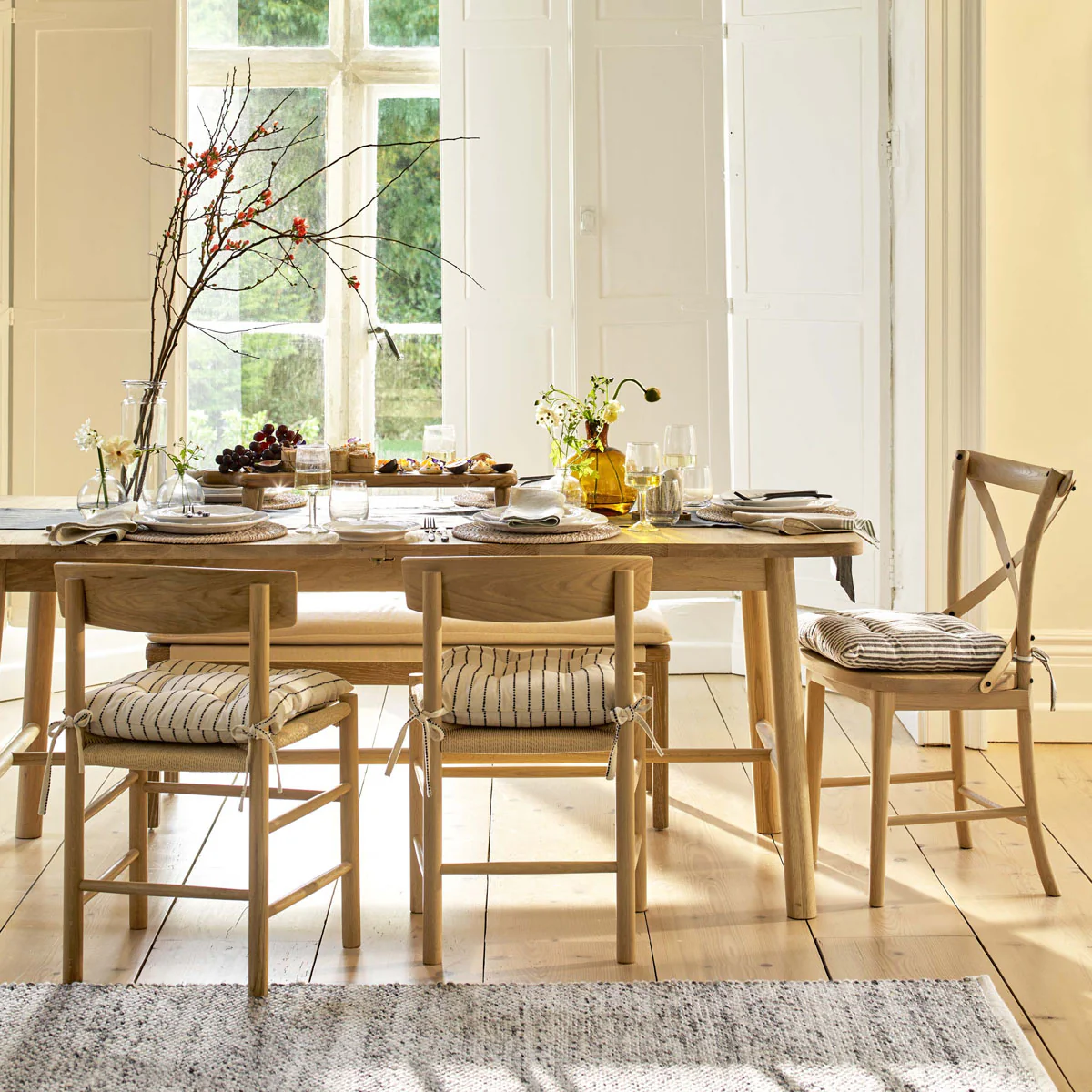 Garden Trading Longworth Extension Dining Table Natural - Image 13