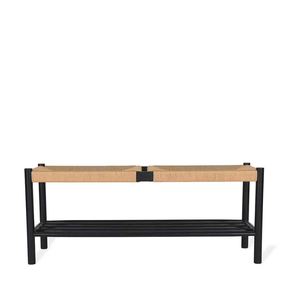 Garden Trading Longworth Hallway Bench In Black