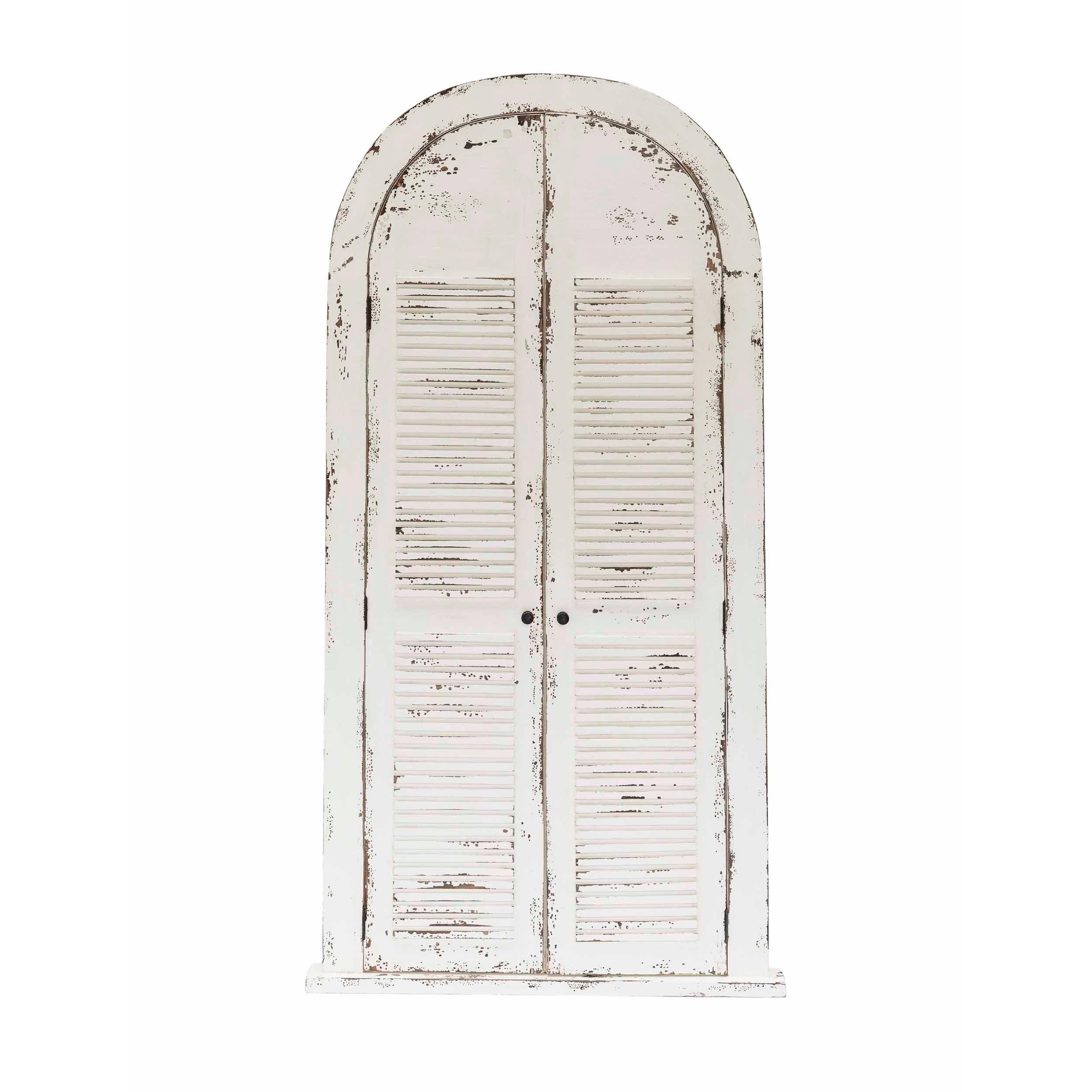 Garden Trading Minstead Mirror In Antique White