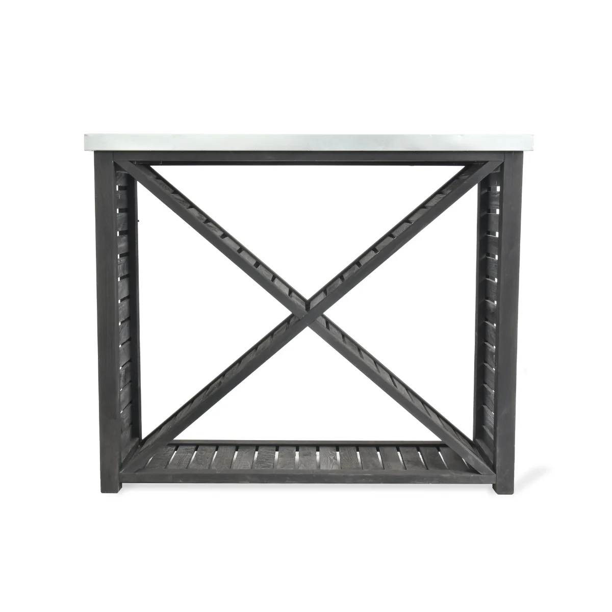 Garden Trading Moreton Cross Log Store In Black