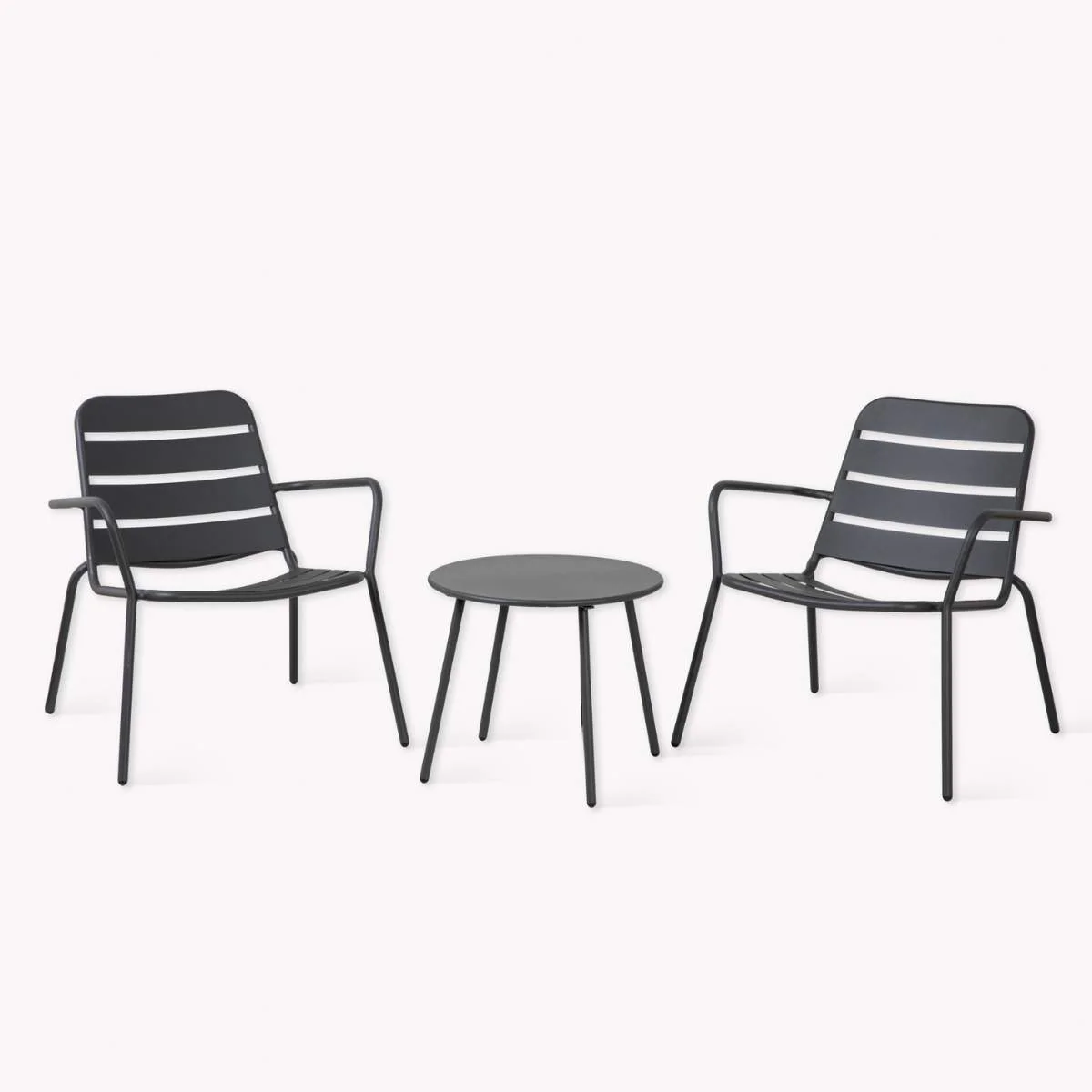 Garden Trading Newbridge Armchair Set Carbon