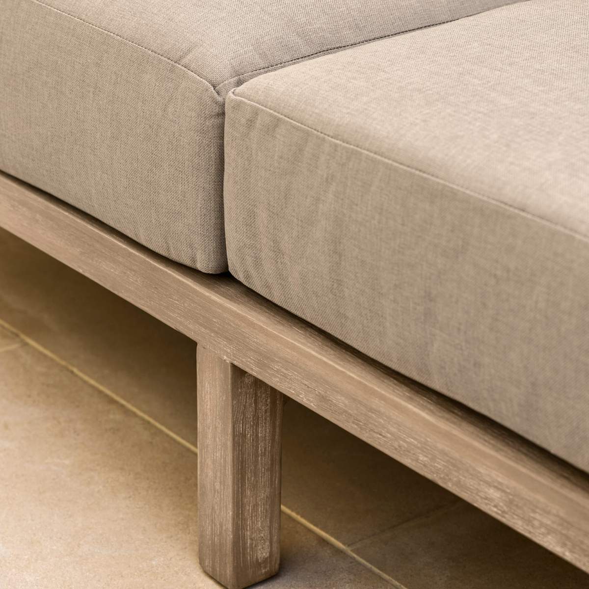 Garden Trading Porthallow 2 Seater Sofa Set Natural - Image 9