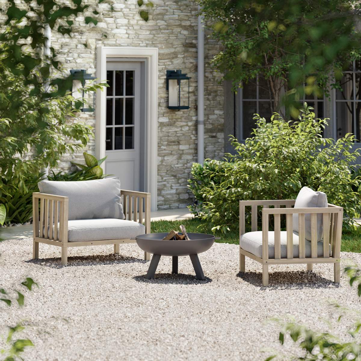 Garden Trading Porthallow Armchairs Set of 2 - Image 3