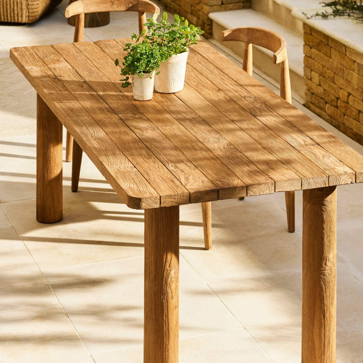 Garden Trading Radcot Rectangular Dining Table Natural - Image 17
