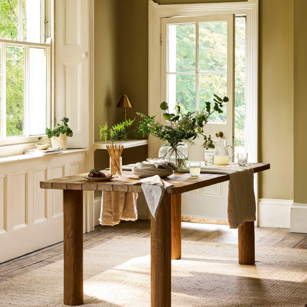 Garden Trading Radcot Rectangular Dining Table Natural - Image 19