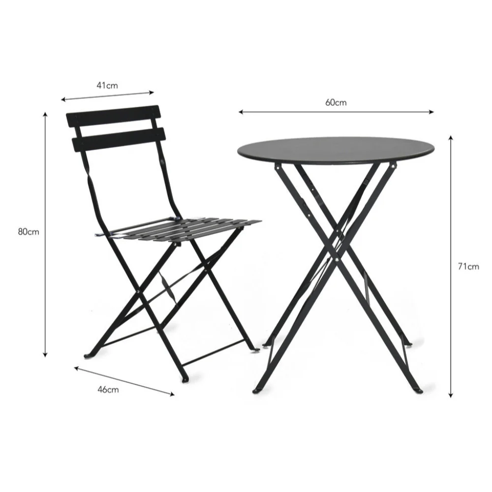 Garden Trading Rive Droite Bistro Set Small - Image 2