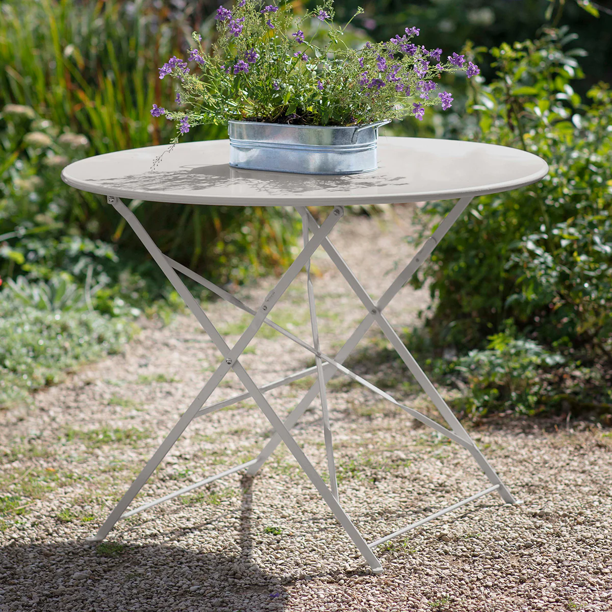 Garden Trading Rive Droite Large Bistro Table In Clay
