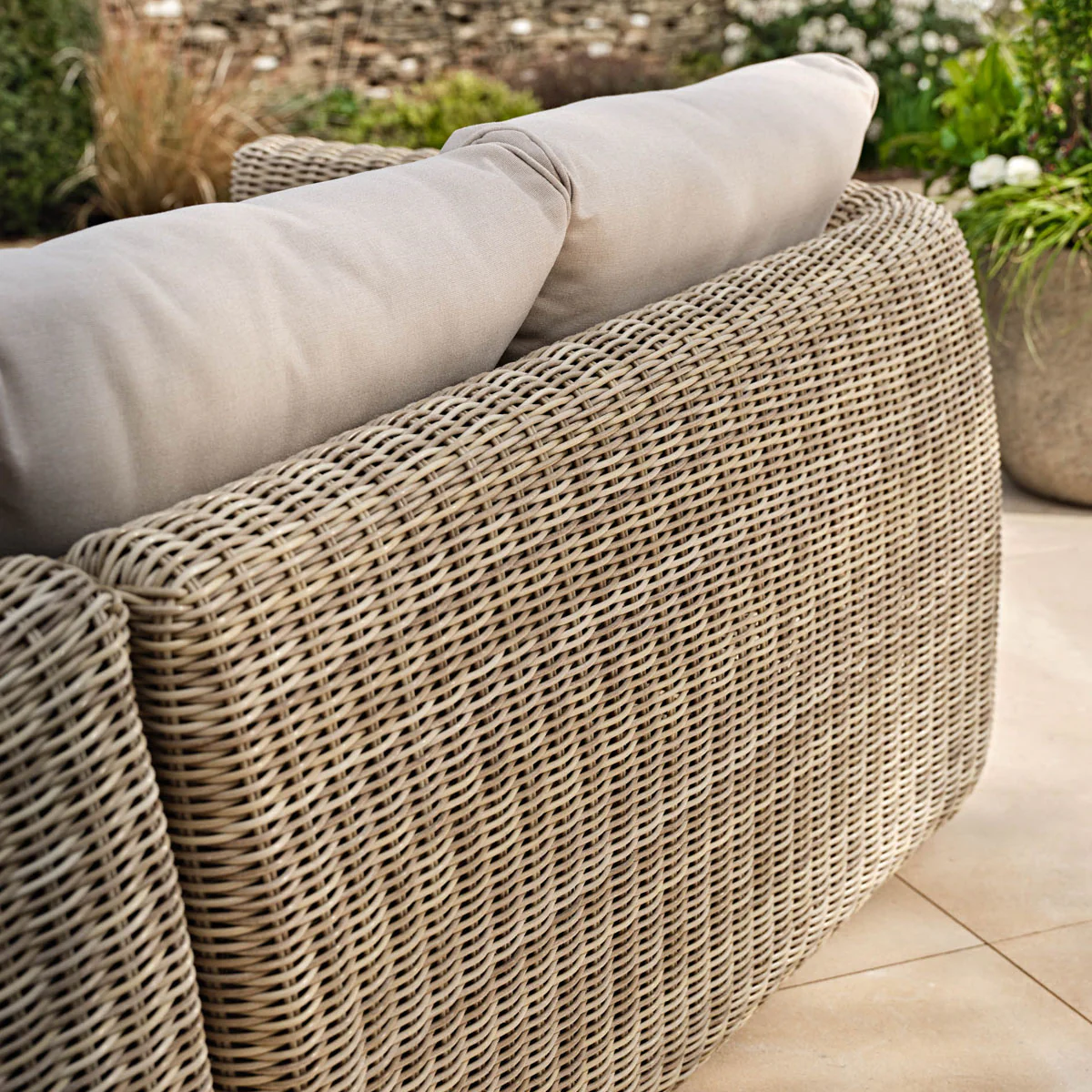 Garden Trading Skala Corner Sofa Set Light Rattan - Image 5