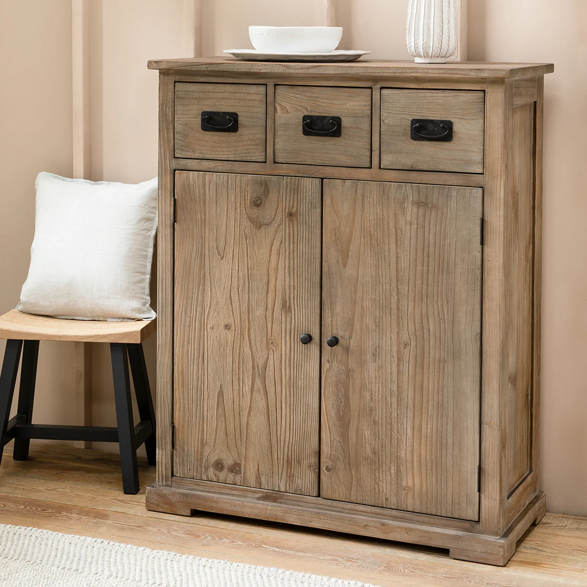 Garden Trading Small Topsham Sideboard In Natural - Image 2
