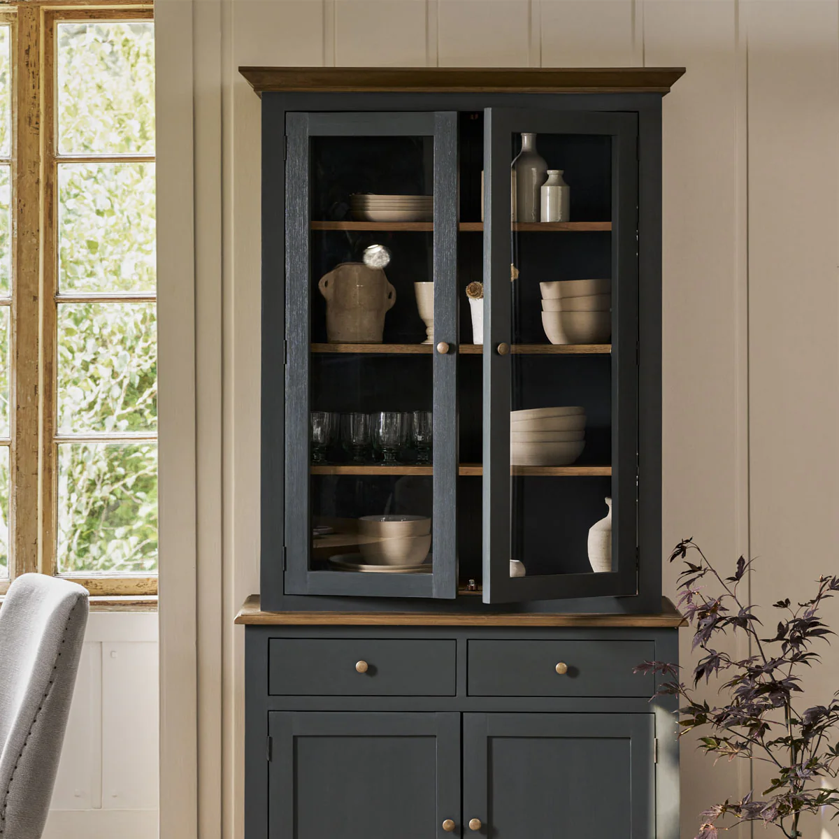 Garden Trading Walcote Glass Display Cabinet - Image 16