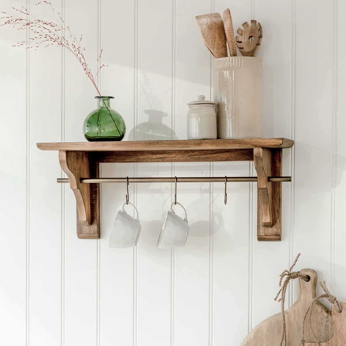 Garden Trading Small Walcote Shelf In Natural - Image 2