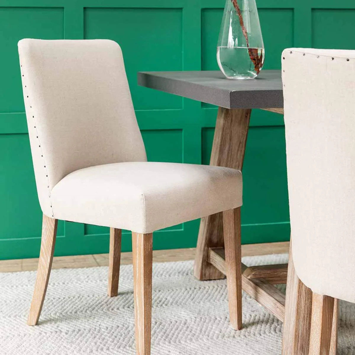 Garden Trading Wraysbury Dining Chair Set of 2 Natural - Image 7