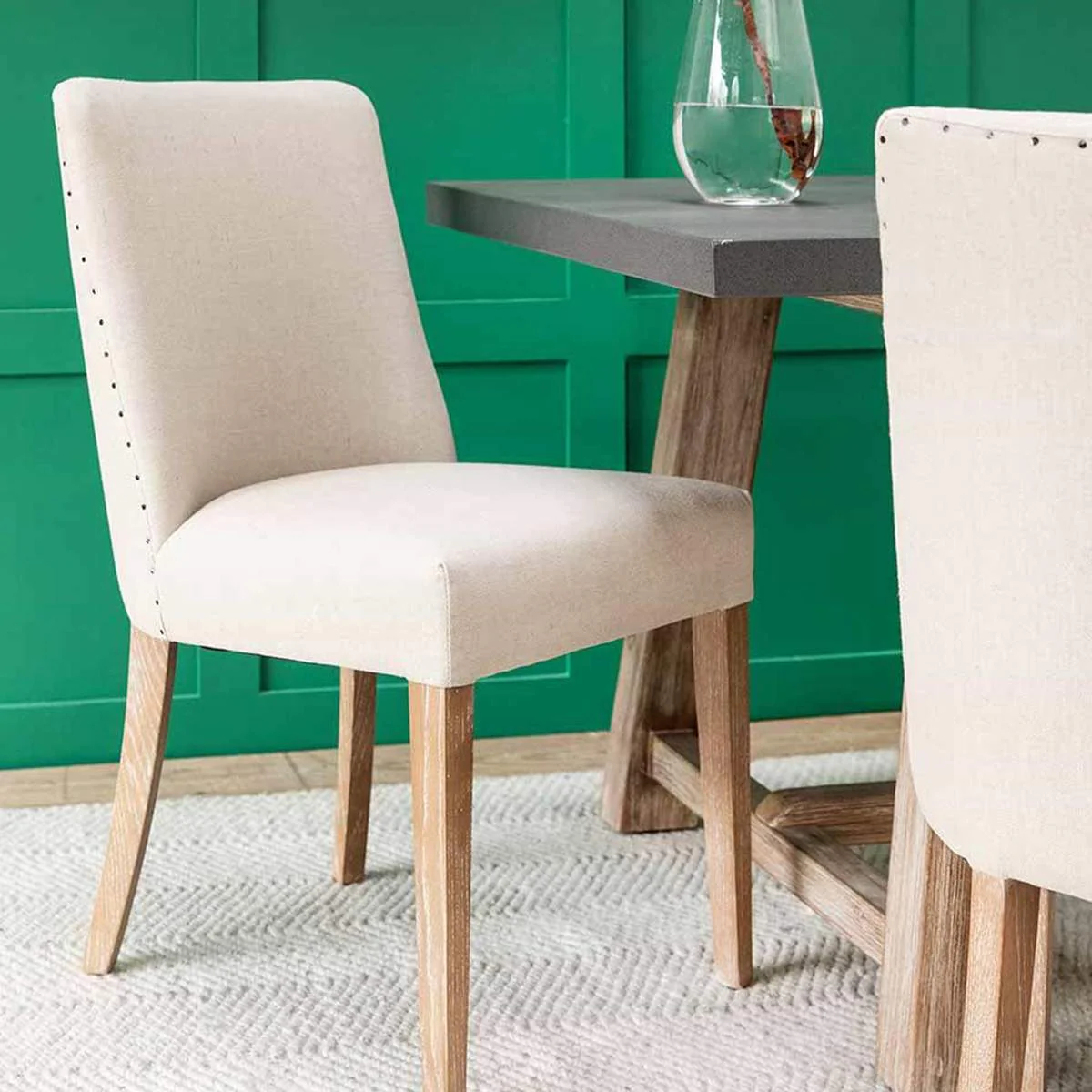 Garden Trading Wraysbury Dining Chair Set of 2 Stripe - Image 3