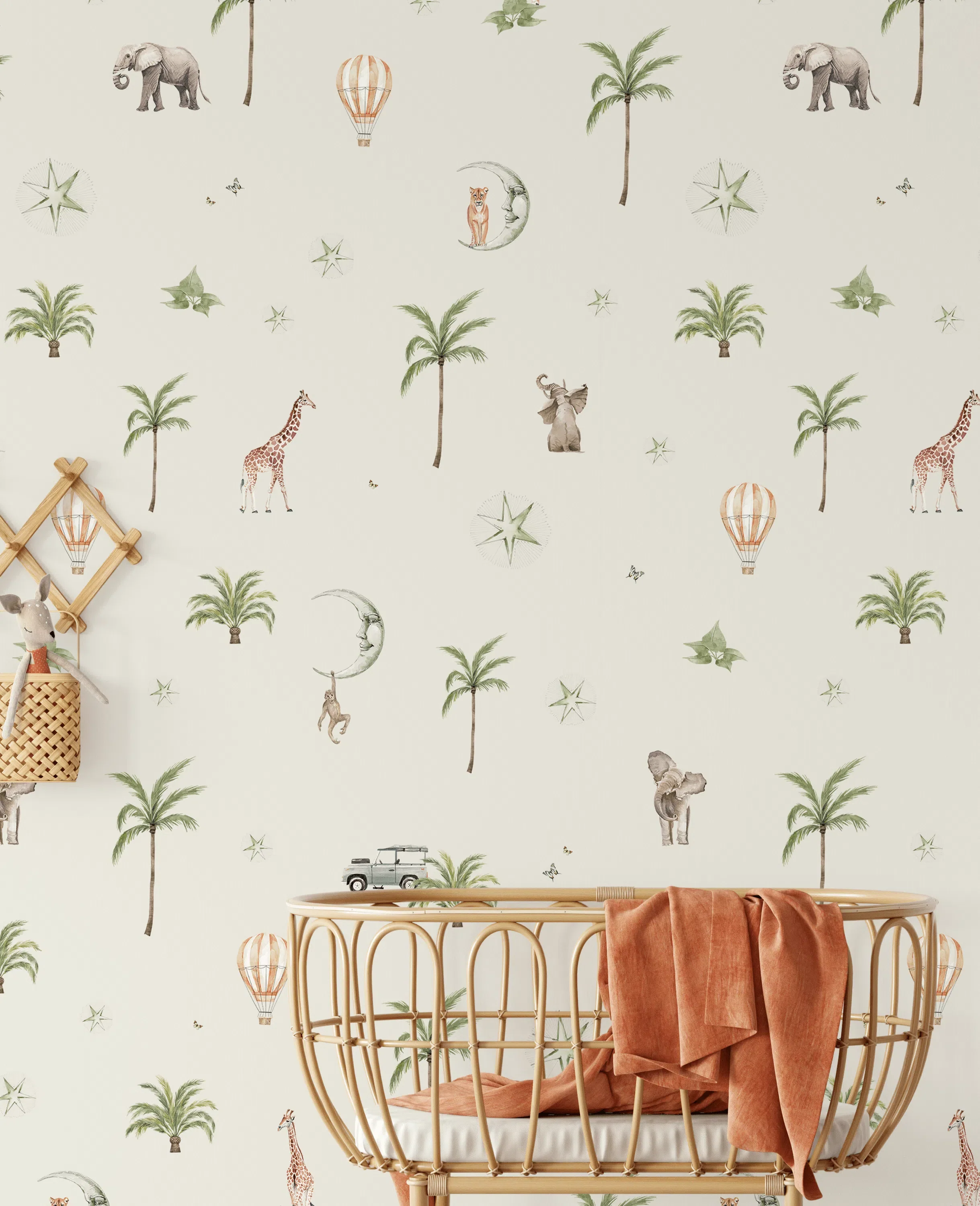 Creative Lab Amsterdam Go Go Safari Repetitive Wallpaper - Image 2