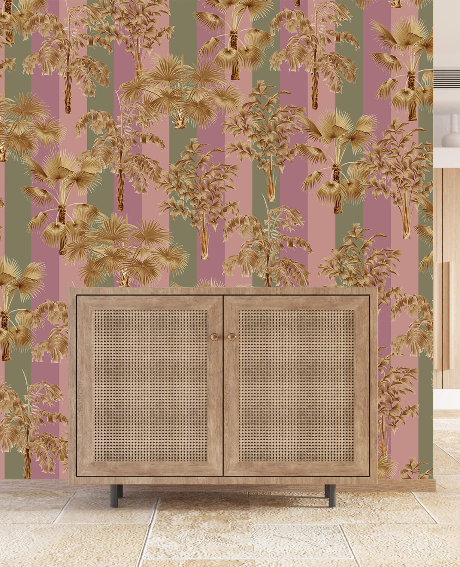 Creative Lab Amsterdam Golden Palms Wallpaper Mural - Image 5
