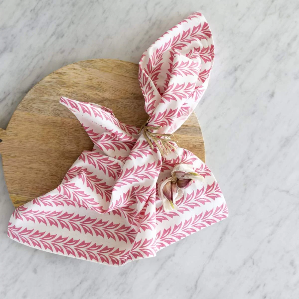 Grand Illusions 100% Cotton Napkin Vallarta Pink - Image 2