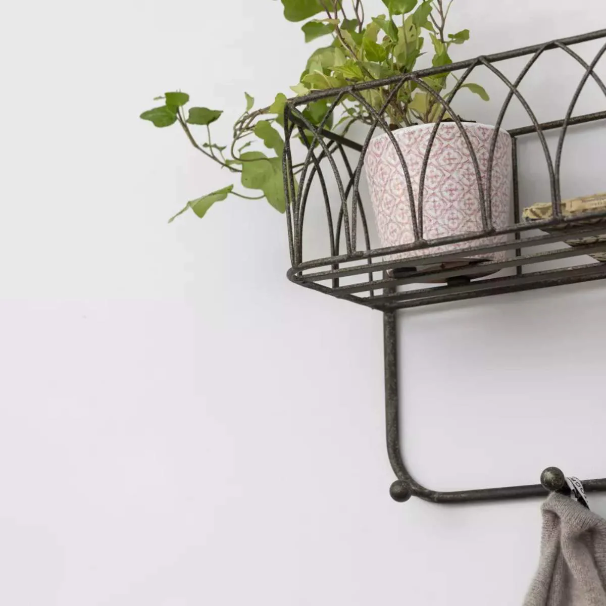 Grand Illusions Decorative Shelf With Hooks Large - Image 3