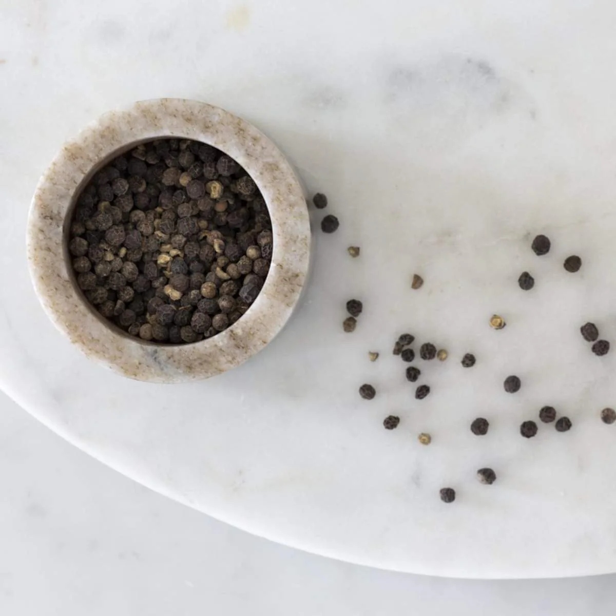 Grand Illusions Marble Salt Cellar Sand - Image 3