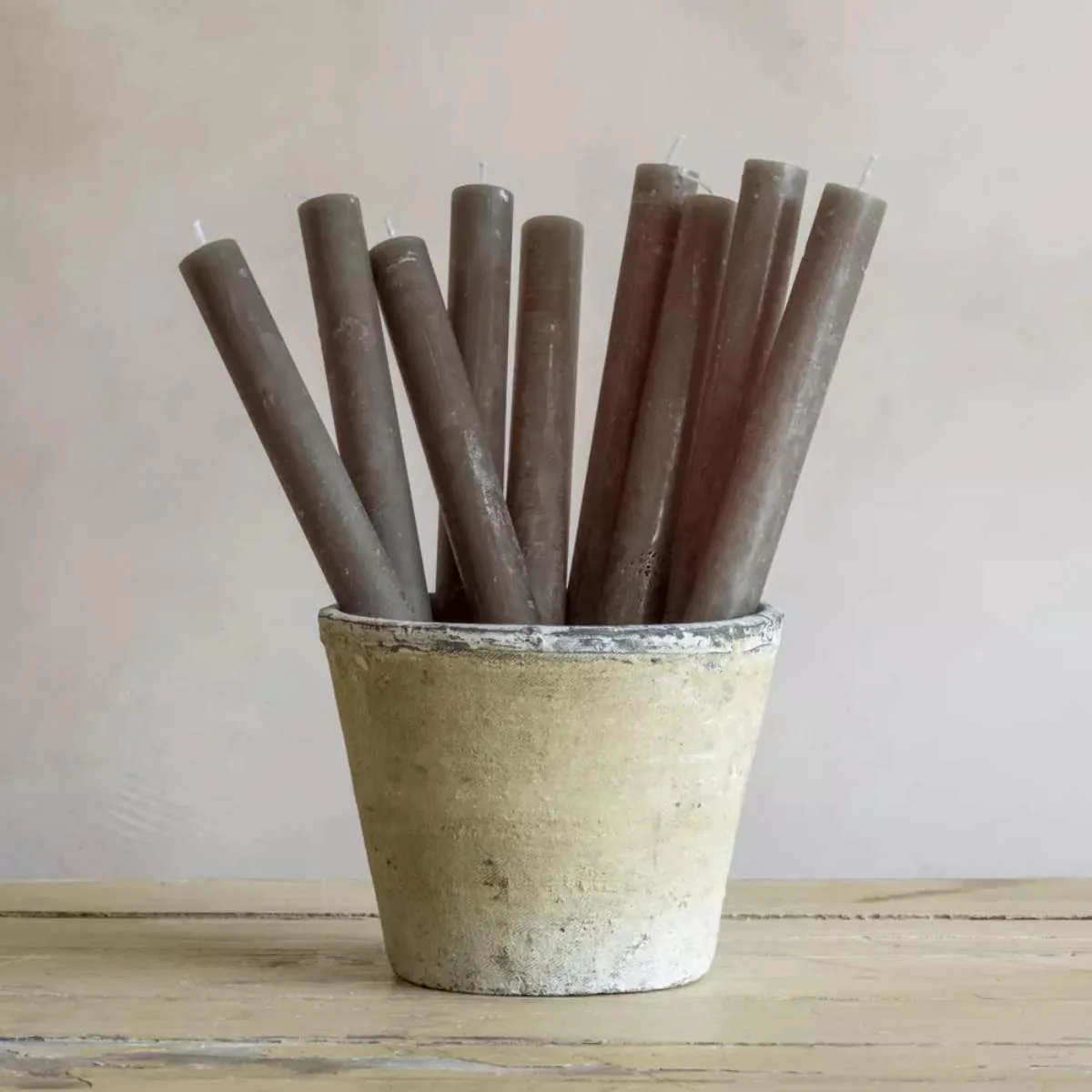 Grand Illusions Rustic Dinner Candle - Image 9