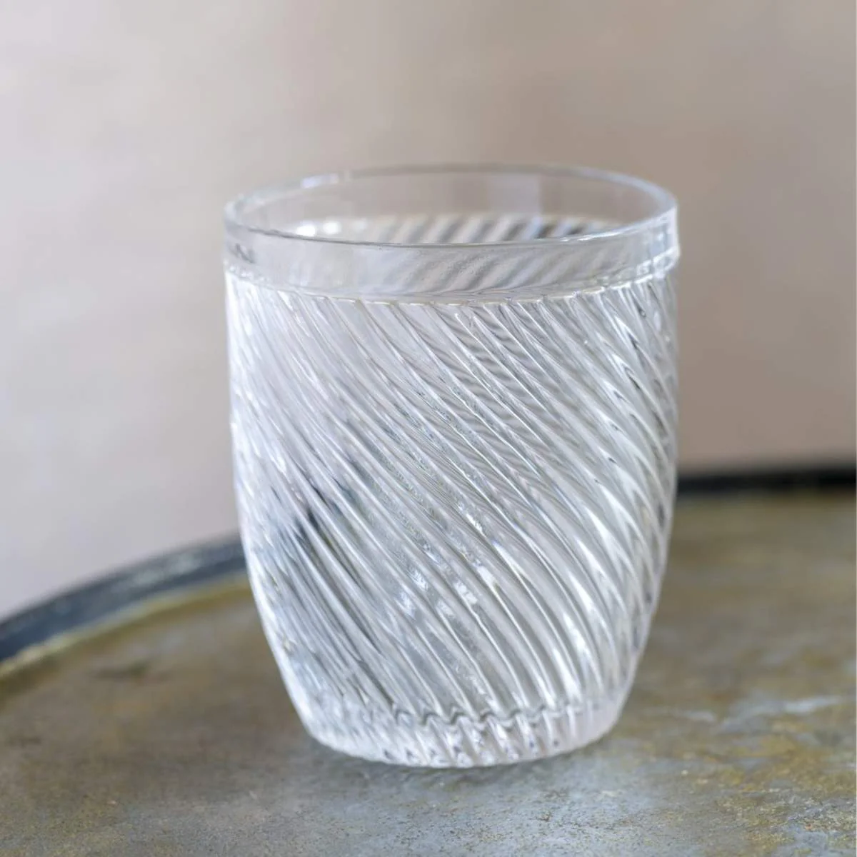 Grand Illusions Water Tumbler Swirl Clear - Image 4