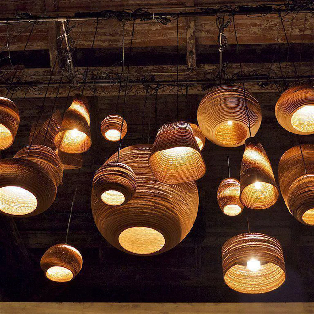 Graypants Scraplights Ausi 12 Pendant Lamp - Natural - Image 2