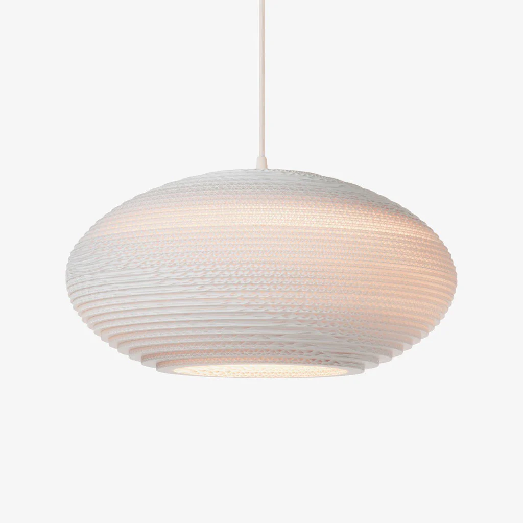 Graypants Scraplights Disc 20 Pendant Lamp - White - Image 3