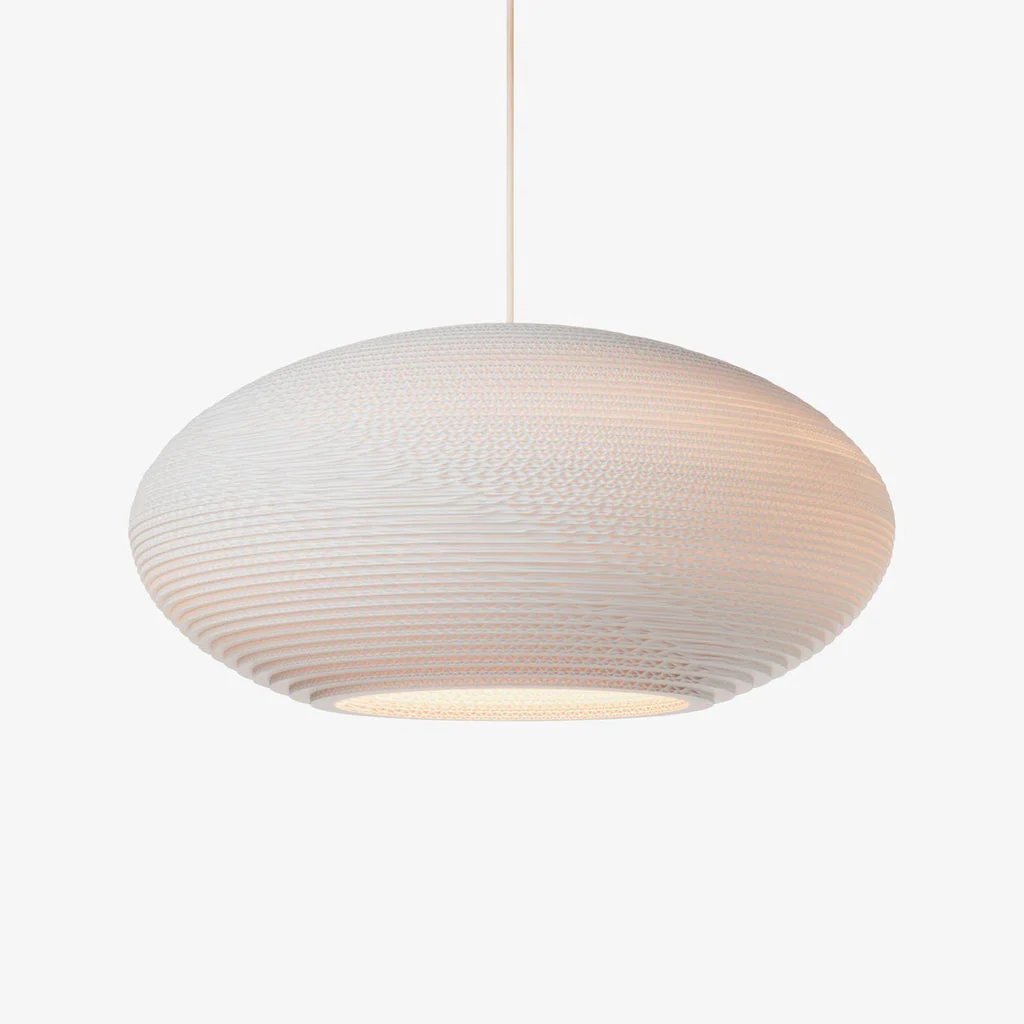 Graypants Scraplight Disc 24 Pendant Lamp White - Image 2