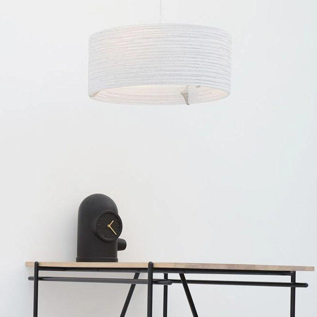 Graypants Scraplights Drum 36 Pendant Lamp - White - Image 3