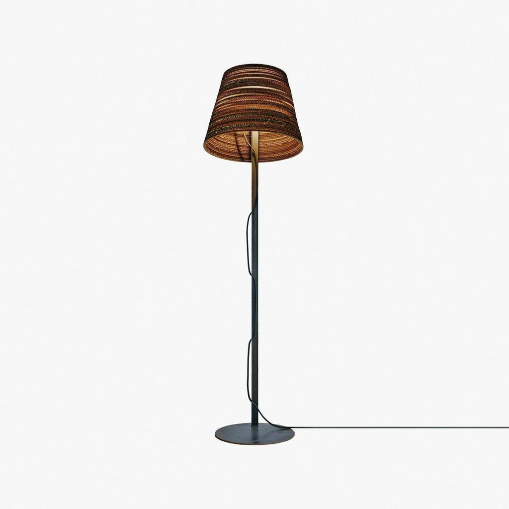 Graypants Scraplights Tilt Floor Lamp - Natural