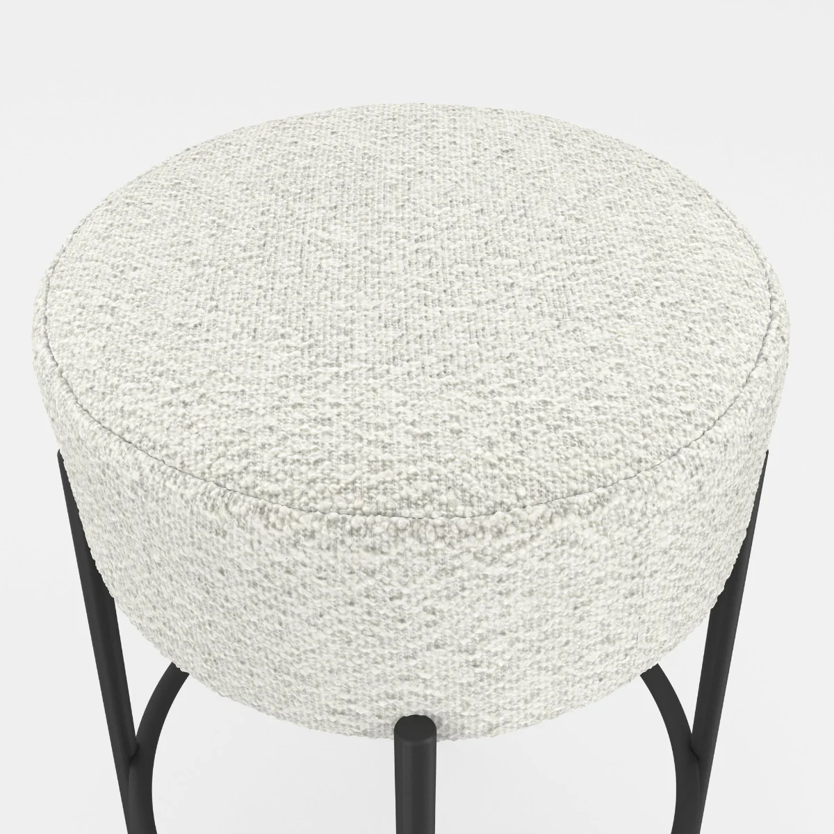 HO+ME Anais Counter Stool in Ivory - Image 3