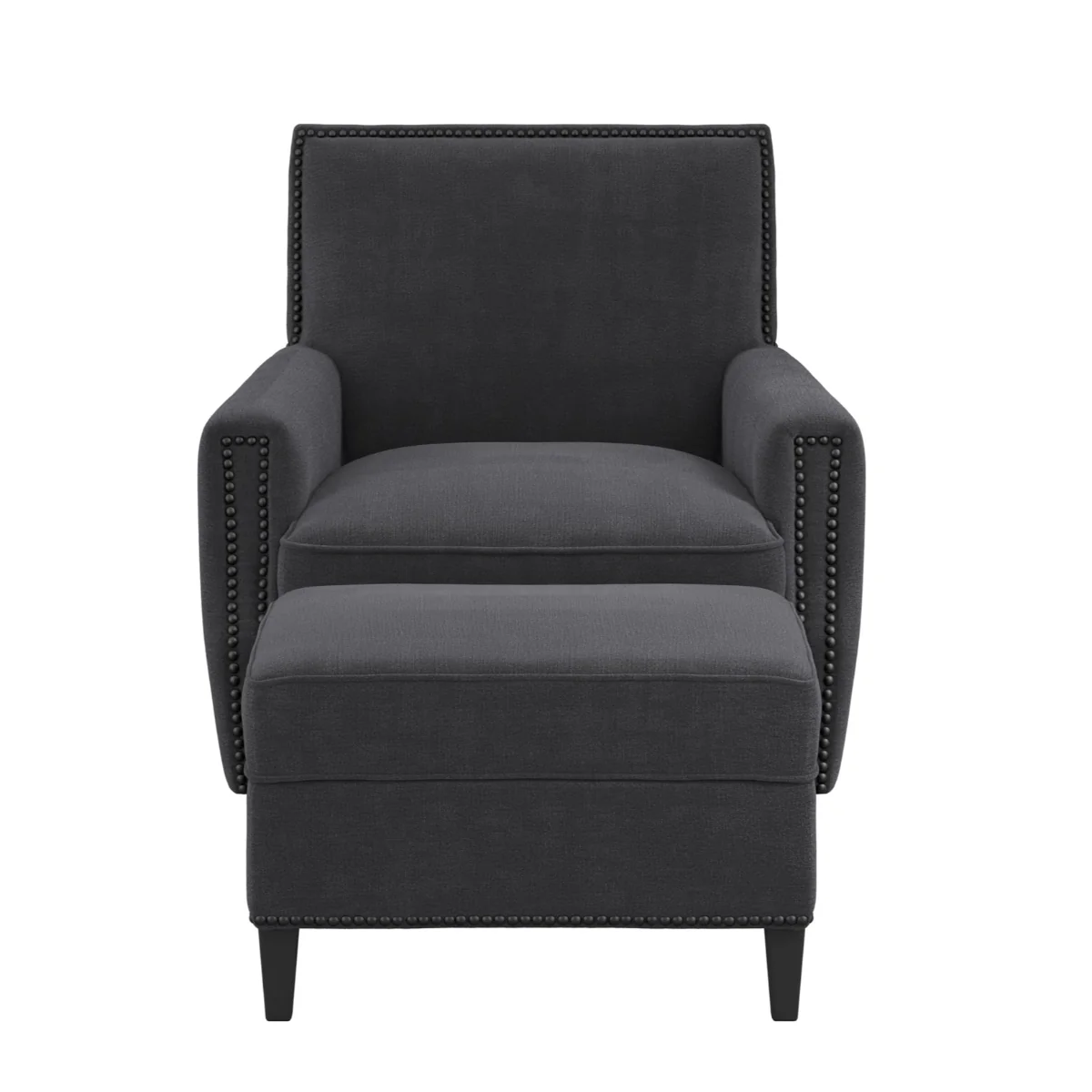 HO+ME Atticus Armchair In Anthracite Grey - Image 5