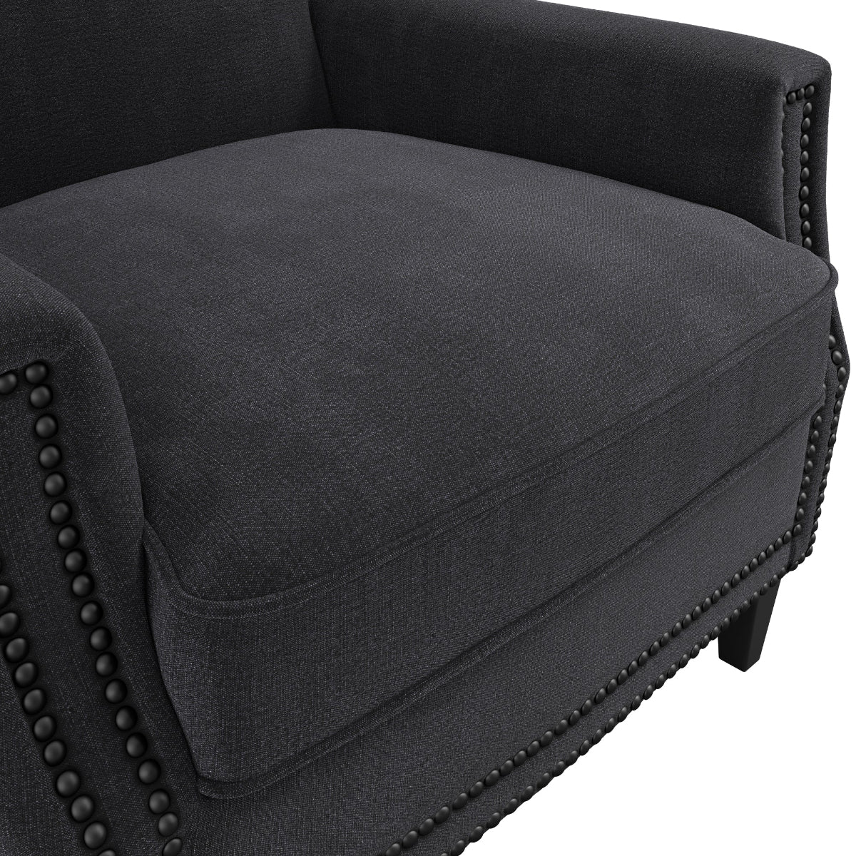 HO+ME Atticus Armchair In Anthracite Grey - Image 7